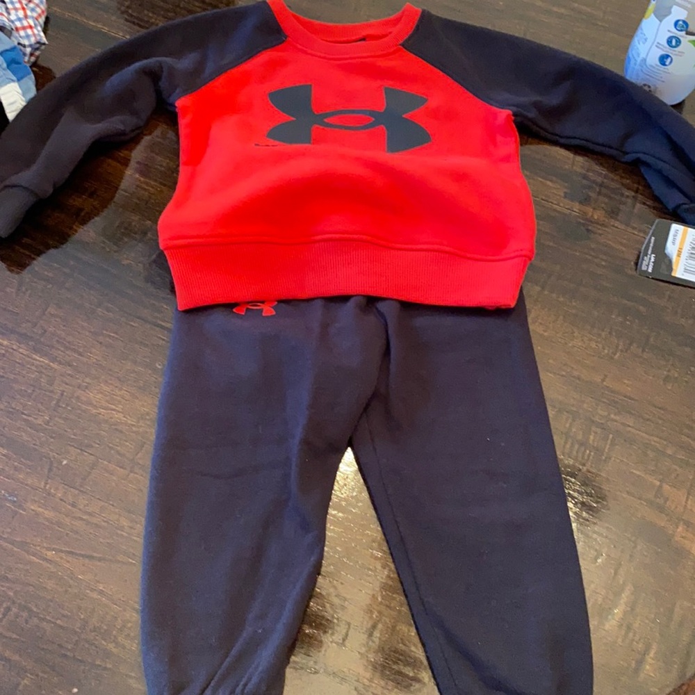 Under armor boys outfit